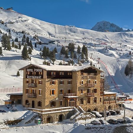 Hotel Pordoi Passo Pordoi Vegetarian Hotel Каназей Екстериор снимка